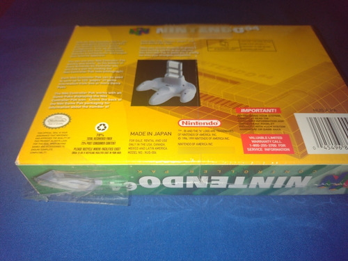 Controller Pak Nintendo 64 Original En Caja (Reacondicionado)