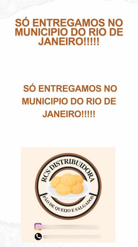Pão De Queijo Congelados Gostosos - 10 Pacotes De 1 Kg
