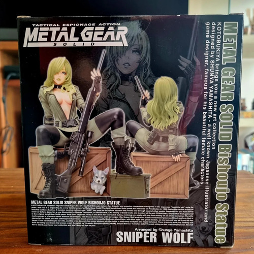 Metal Gear Solid, Figura De Sniper Wolf