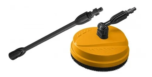Cepillo De Patio Rotativo P Hidrolavadora Ingco Ampb251 Smf Color Anaranjado