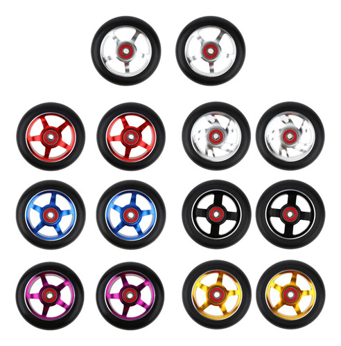Ruedas De Del De 2pcs Los