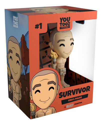 You Tooz Survivor - Figura De Vinilo De 4.4 Pulgadas, Figur.