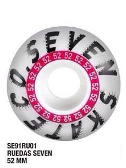 Ruedas Skate Seven 52mm - Zero Absoluto