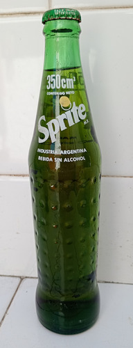 Antigua Botella Sprite Chica Llena Colección O Decoración (Usado)