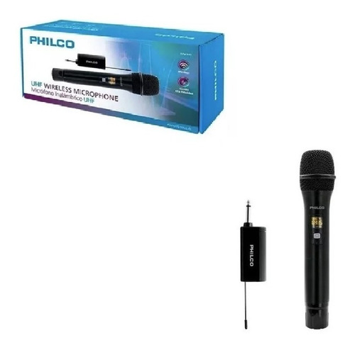 Microfono Karaoke Inalambrico Recargable Philco Smallbox