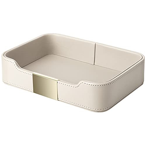 Samll Tray Nappa Leather With Hardware Catchall Storage...