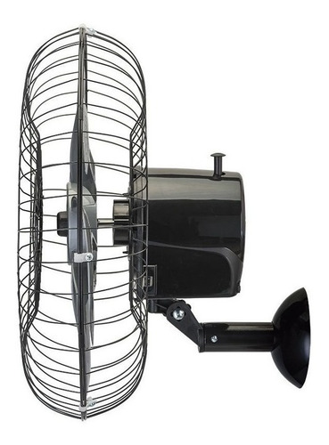 Ventilador Osc Parede 50cm Steel Bivolt Premium Ventisol Cor da estrutura Preto Cor das pás Cinza 127V/220V