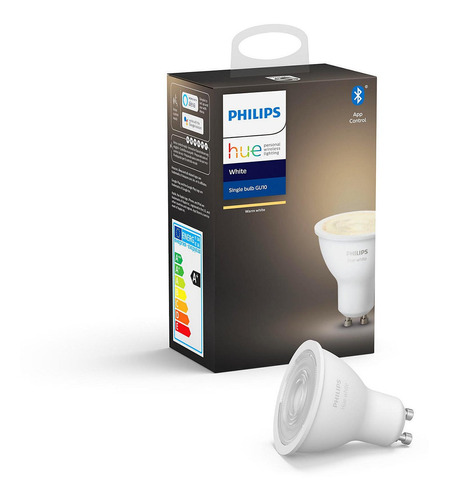 Ampolleta Led Philips Hue Gu10 6w Bluetooth