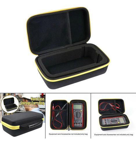Estuche De Transporte Rígido Portbale De Bolsillo De Malla