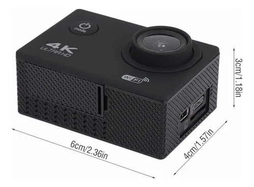 Videocamara Para Gopro Profesional Ultra Hd 4k Wifi Sport