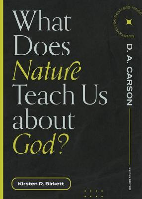 Libro What Does Nature Teach Us About God? - Kirsten R Bi...