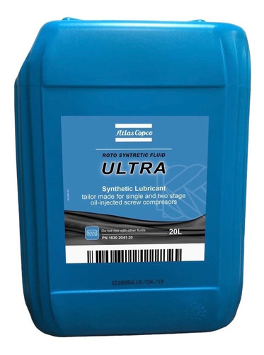 Aceite Lubricante  Atlas Copco Roto Synthetic 1630204120 20l