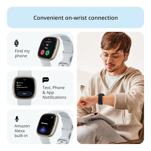 Reloj Inteligente Avanzado De Salud Y Estado Físico Fitbit S