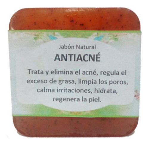 Jabon Antiacne Trata Acné Severo Natural - g a $309