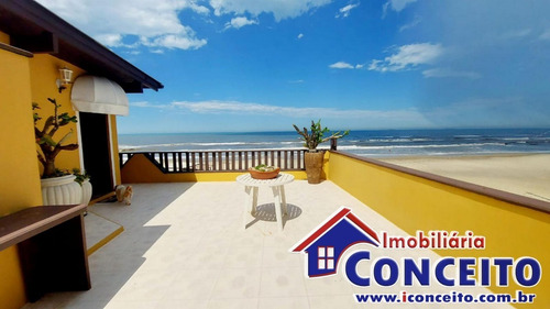 Imagem 25 de 30 de C286 - Lindo Sobrado A Beira Mar No Balneário Harmonia