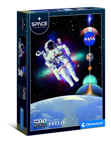 Rompecabezas Astronauta Nasa Planetas Space 500pz Clementoni