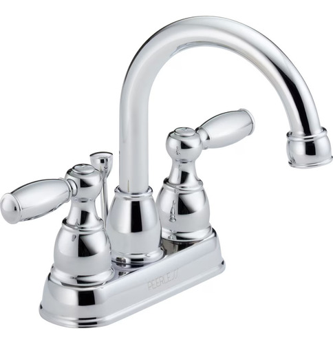 Mezcladora Para Lavabo Con Desagüe Automático Acabado Cromo