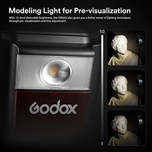 Kit Flash Godox V860iii-s Para Cámaras Sony Dslr -negro
