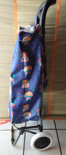 Carrito De Mercado Elegante Plegable Con Bolsa