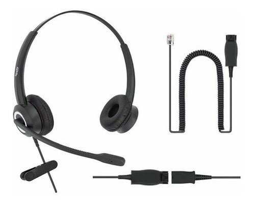 Avaya Headset Hd Voice Adaptador His Compatible Modelos...