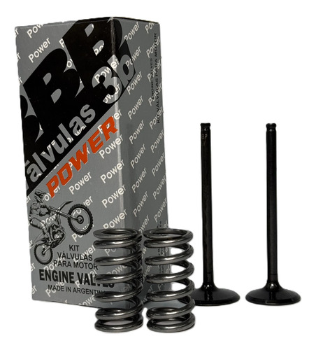 Kit Válvulas 3b Power Honda Cg Titan 150cc + Resortes Mpi