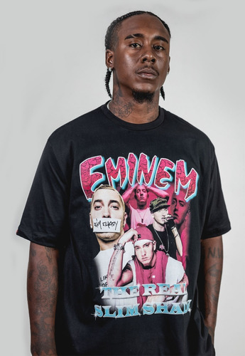 Camiseta Masculina Hip Hop Eminem