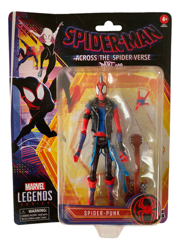 Spiderpunk Marvel Legends Spiderverse Spiderman Punk Spider