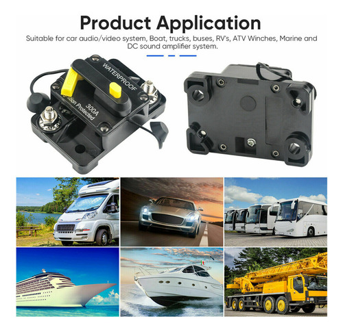 Disyuntor Automático 200a Para Autocaravanas Y Yates