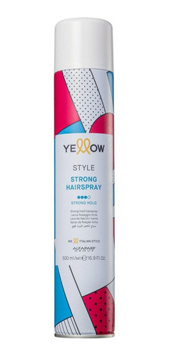 Laca Yellow Strong Hairspray De Fijaci¿ - mL a $80