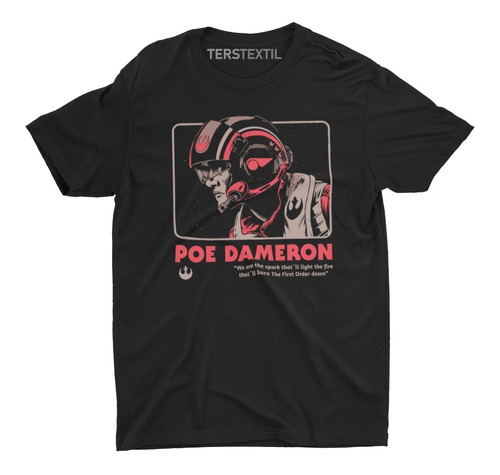 Polera Poe Primera Orden  Star Wars 