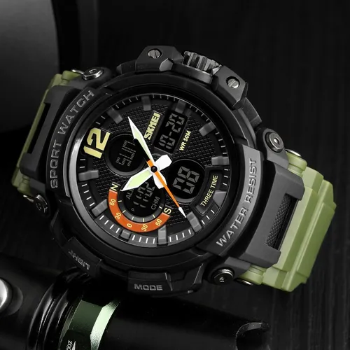 Reloj Hombre Skmei 1343 Digital Dual Time Impacto Online