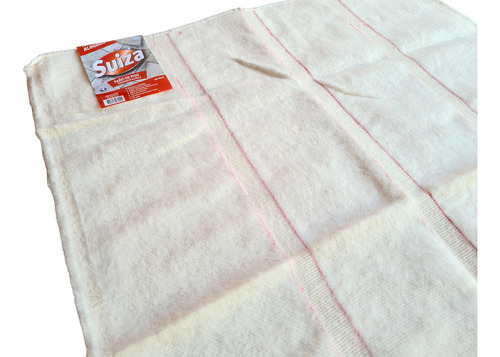 Trapo De Piso Blanco Consorcio Suiza X 3 Un. De 60x70 Cm.