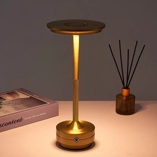 Lámparas de mesa TL que funcionan con pilas, inalámbricas, recargables, color del marco: negro