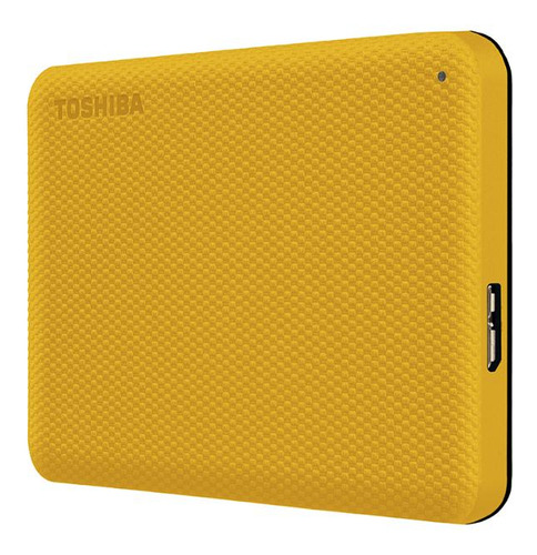 Toshiba Disco Duro Canvio Advance Amarillo 2tb Hdtca20xycab