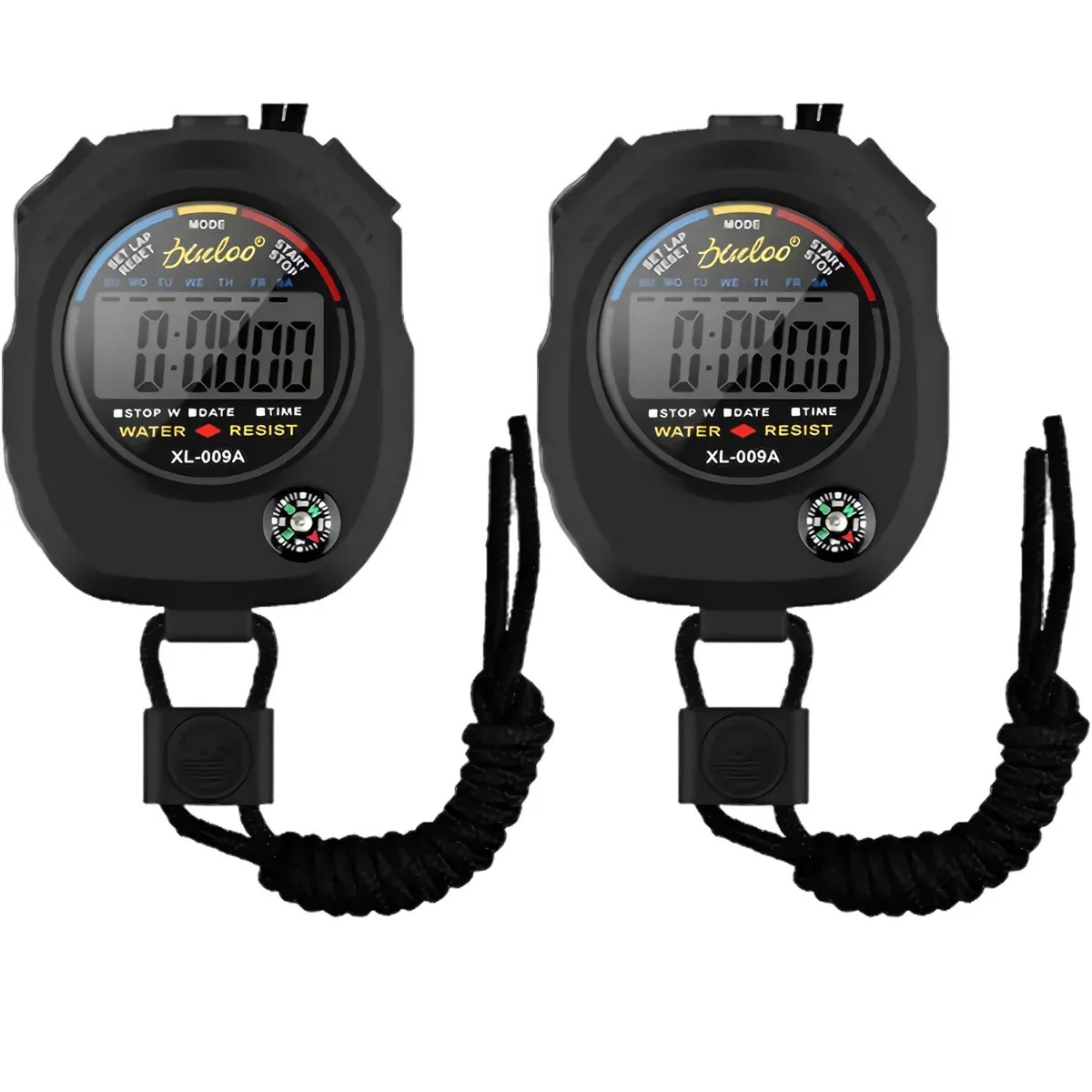 Cronómetro Digital Profesional AdooAdii con Alarma y Pantalla LCD para Árbitros y Entrenadores
