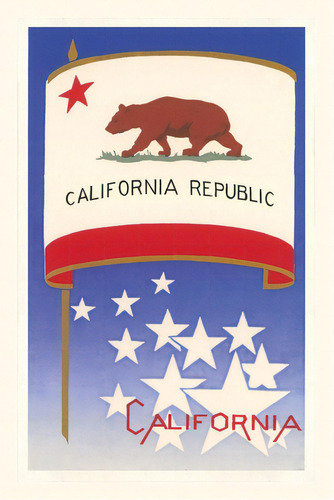 Vintage Journal California State Flag, De Found Image Press. Editorial Found Image Pr, Tapa Blanda En Inglés