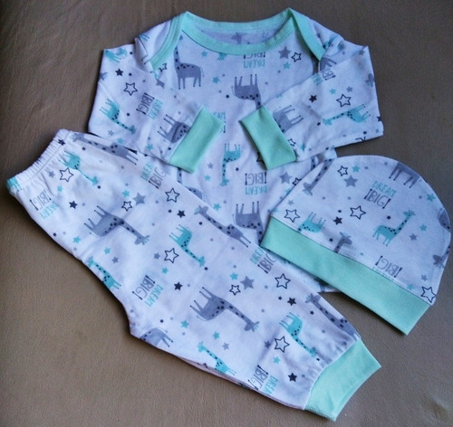 Pijamas Para Bebe Tallas 0/3 Y 3/6 Meses.
