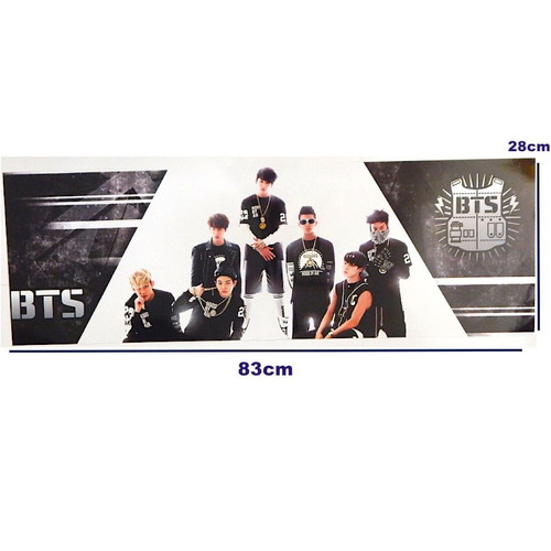 Bts Bangtan Boys Poster Largo Kpop Chaleco Jimin Rap Monster