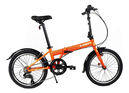 Zizzo Vía 20 Bicicleta Plegable Con Cuadro De Aluminio...
