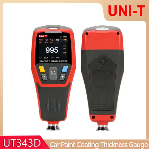 Medidor Pc Espesor Recubrimiento Pintura Ut343d® Uni-t® Usb®
