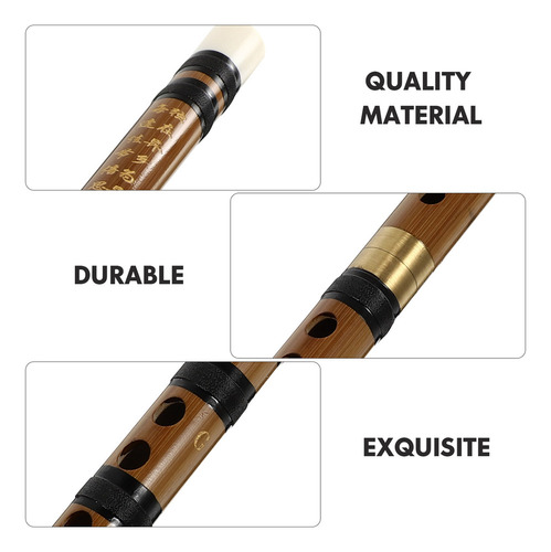 Flauta De Bambú Shakuhachi Para Adultos Aa
