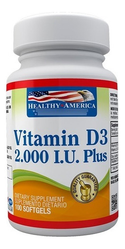 Vitamin D3 2.000 I.u Healthy - L a $44990