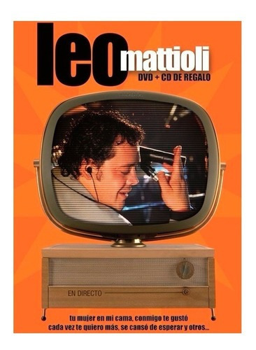 Leo Mattioli - En Directo (dvd + Cd) - Ya Música