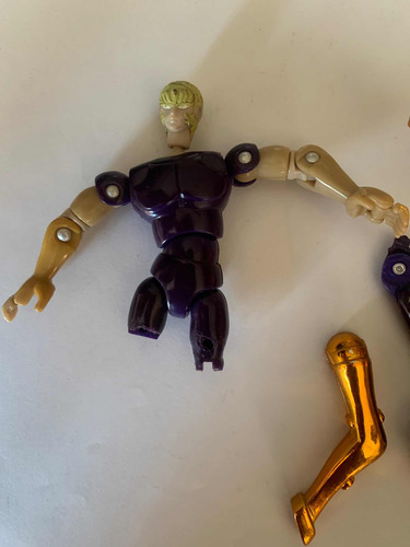 Lote Piezas Dañadas De Caballeros Del Zodiaco Bandai 2004 (Usado)