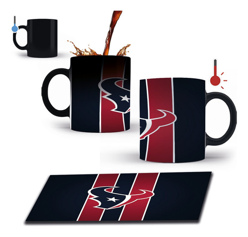 Taza Mágica 11 Oz Nfl Texans Houston Mod2