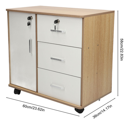 Archiveros Para Oficina Con Cajon Gabinete Llave Seguridad