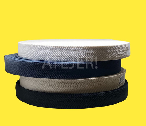 Imagen 5 de 9 de Cinta Mochilera De Algodón 30mm X 50 Mts Colores