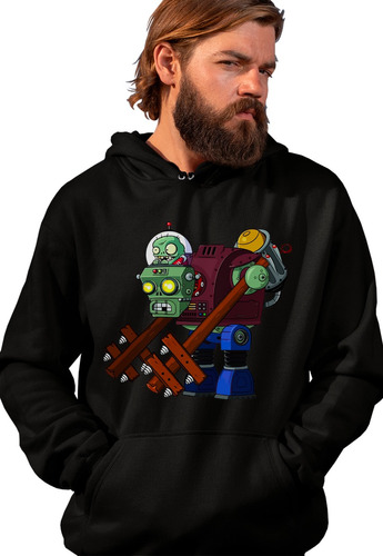 Sudadera Cleen Adulto Plantas Vs Zombies Zombidito Robot