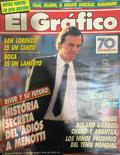 El Gráfico, N° 3636  Revista Fútbol Argentino, Cb