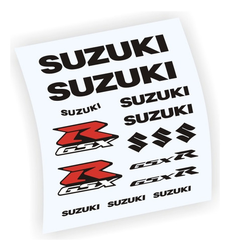 Calcomanías Para Suzuki Gsx R Racing Gsxr